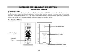 Handleiding Technoline WS 7014 IT Weerstation