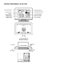 Manual Technoline WS 7019 Weather Station