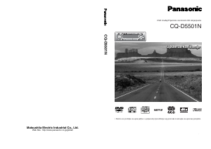 Priručnik Panasonic CQ-D5501N Radioprijamnik za automobil