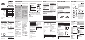 Brugsanvisning Panasonic CQ-RX103N Bilradio