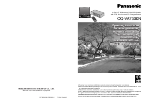 Manual Panasonic CQ-VA7300N Car Radio