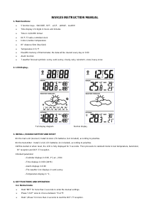 Manual Technoline WS 9135 Weather Station