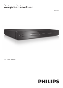 Manual Philips BDP3000 Blu-ray Player