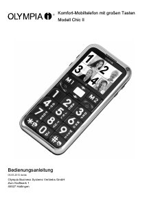Bedienungsanleitung Olympia Chic II Handy