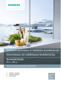 Vadovas Siemens KI20LV60 Šaldytuvas