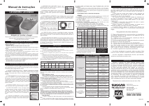 Manual Suggar LX1002BR Máquina de lavar roupa