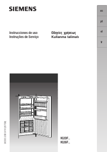 Manual de uso Siemens KI26FA50 Refrigerador