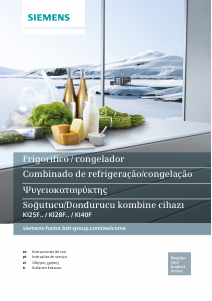 Manual de uso Siemens KI28FP60 Refrigerador