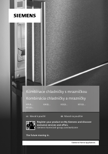Návod Siemens KI32LADF0 Chladnička