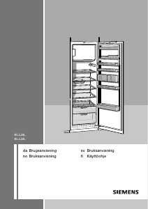 Bedienungsanleitung Siemens KI38LA40 Kühlschrank