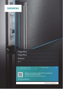 Manual de uso Siemens KS36VAI3P Refrigerador