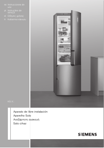 Manual de uso Siemens KS36VMW31 Refrigerador