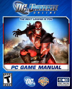 Handleiding PC DC Universe Online
