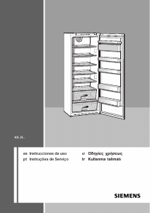 Hướng dẫn sử dụng Siemens KS38RX31 Tủ lạnh