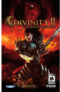 Handleiding PC Divinity II - The dragon knight saga