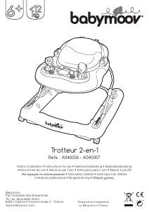 Manual Babymoov A040007 2in1 Baby Walker