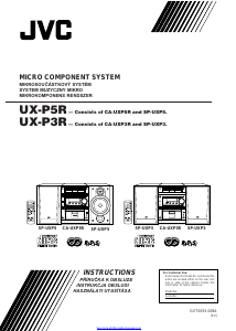 Manuál JVC UX-P5R Stereo souprava