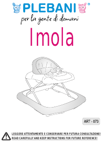 Manual Plebani Imola Baby Walker