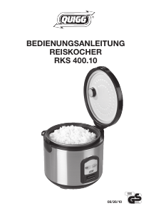 Bedienungsanleitung Quigg RKS 400.10 Reiskocher