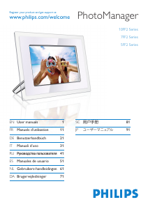 Bedienungsanleitung Philips 7FF2FPAS Digitaler bilderrahmen