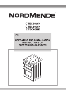 Manual Nordmende CTEC60BK Range