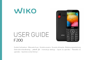 Manual de uso Wiko F200 Teléfono móvil