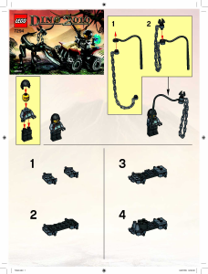 Manual de uso Lego set 7294 Dino Tracker ATV