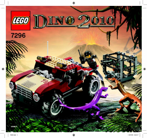 Bedienungsanleitung Lego set 7296 Dino Allrad Dinojäger