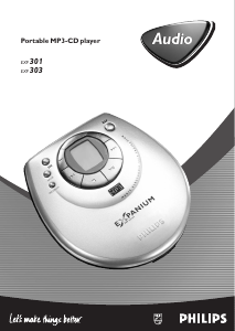 Manuale Philips EXP301 Discman