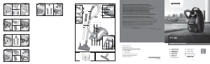 Manual de uso Siemens VSQ5X1238 Aspirador