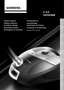 Manual Siemens VSZ41466 Aspirator