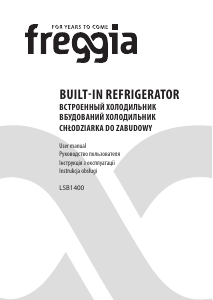 Manual Freggia LSB1400 Refrigerator