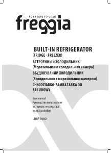 Manual Freggia LBBF1660 Fridge-Freezer