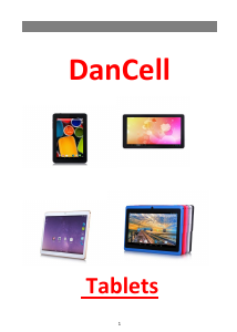 Brugsanvisning DanCell Cubic Tablet