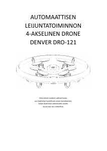 Käyttöohje Denver DRO-121 Maalilennokki