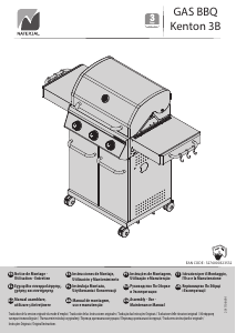 Manual Naterial Kenton 3B Grelhador