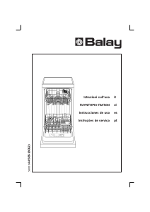 Manual Balay 3VN243BA Máquina de lavar louça