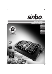 Handleiding Sinbo SBG 7102 Barbecue