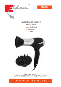 Manual Eldom HT220 Hair Dryer