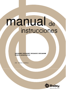 Εγχειρίδιο Balay 3WG365XIC Φούρνος μικροκυμάτων