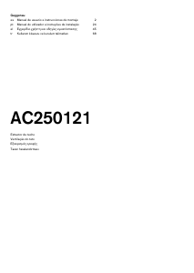 Manual Gaggenau AC250121 Exaustor