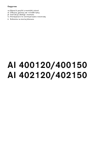 Εγχειρίδιο Gaggenau AI402120 Απορροφητήρας