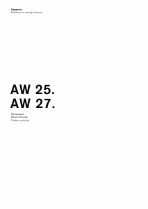 Kullanım kılavuzu Gaggenau AW250172 Davlumbaz