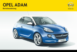 Bedienungsanleitung Opel Adam (2012)