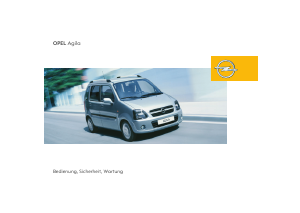 Bedienungsanleitung Opel Agila (2006)
