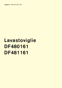 Manuale Gaggenau DF 481161 Lavastoviglie