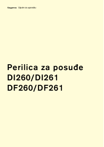 Priručnik Gaggenau DF260166F Perilica posuđa