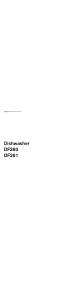 Manual Gaggenau DF261162 Dishwasher