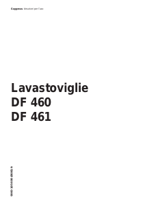 Manuale Gaggenau DF460160 Lavastoviglie