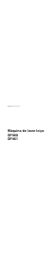 Manual Gaggenau DF460163 Máquina de lavar louça